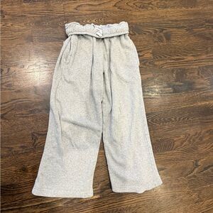 Girls Do Too Cozy Kids Light Gray Joggers